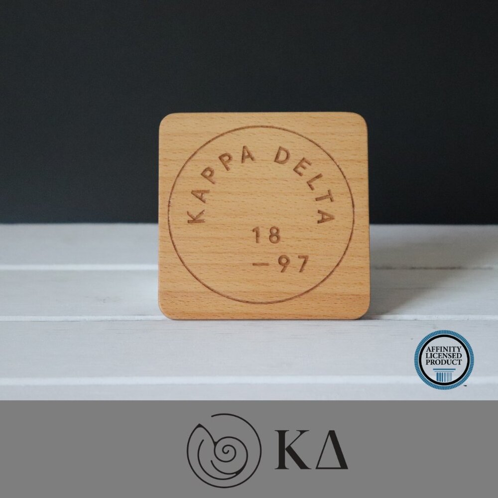 Kappa Delta KD 1897 (Set of 4 Coasters)